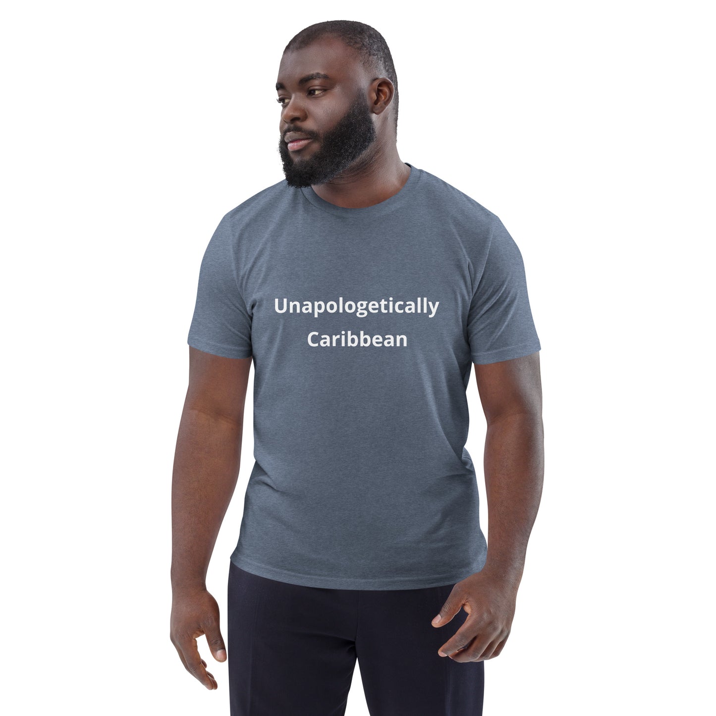 Unapologetically Caribbean Unisex organic cotton t-shirt