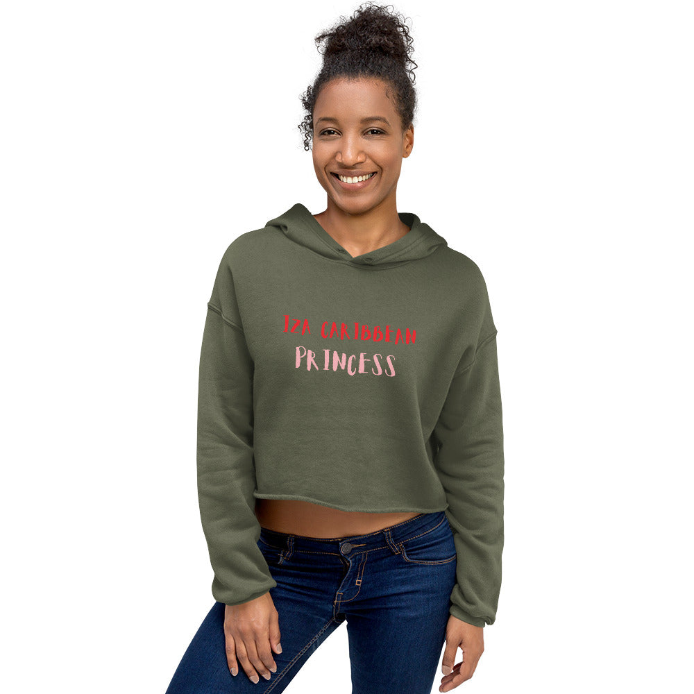 IZA Caribbean Princess Crop Hoodie