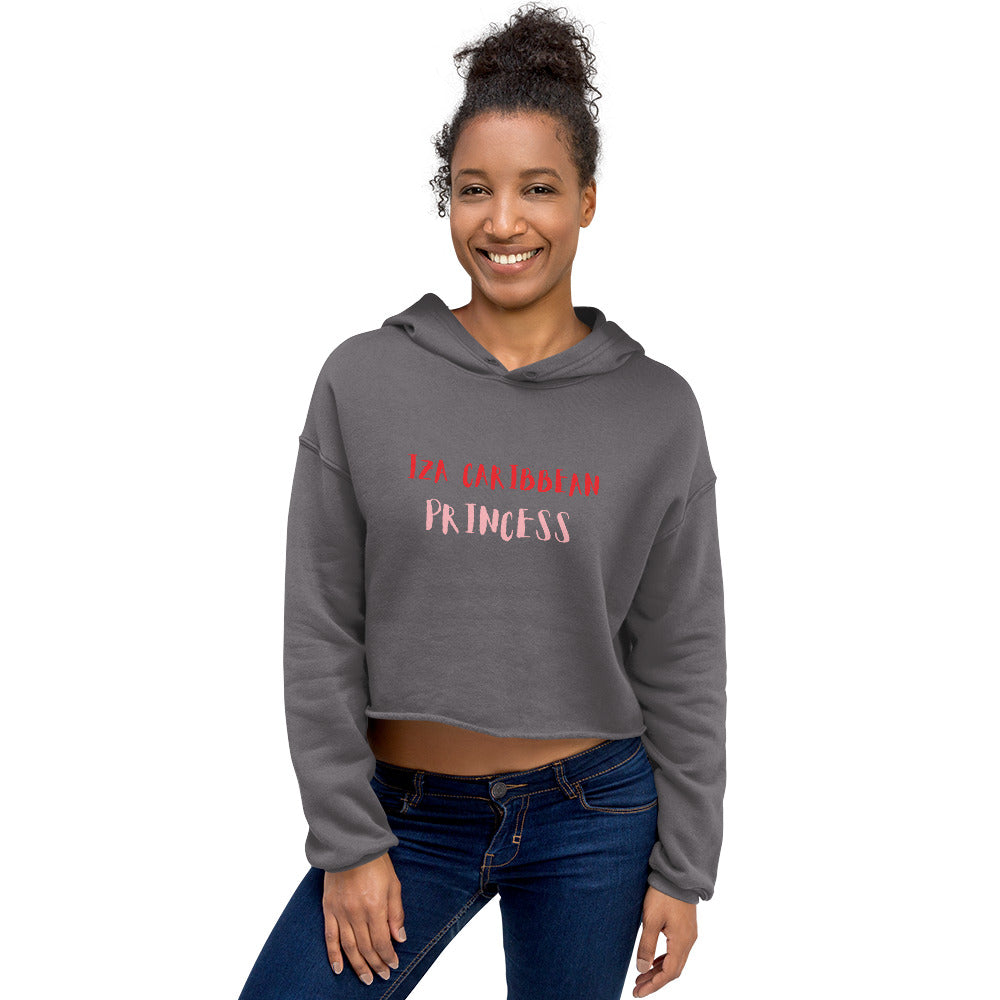 IZA Caribbean Princess Crop Hoodie