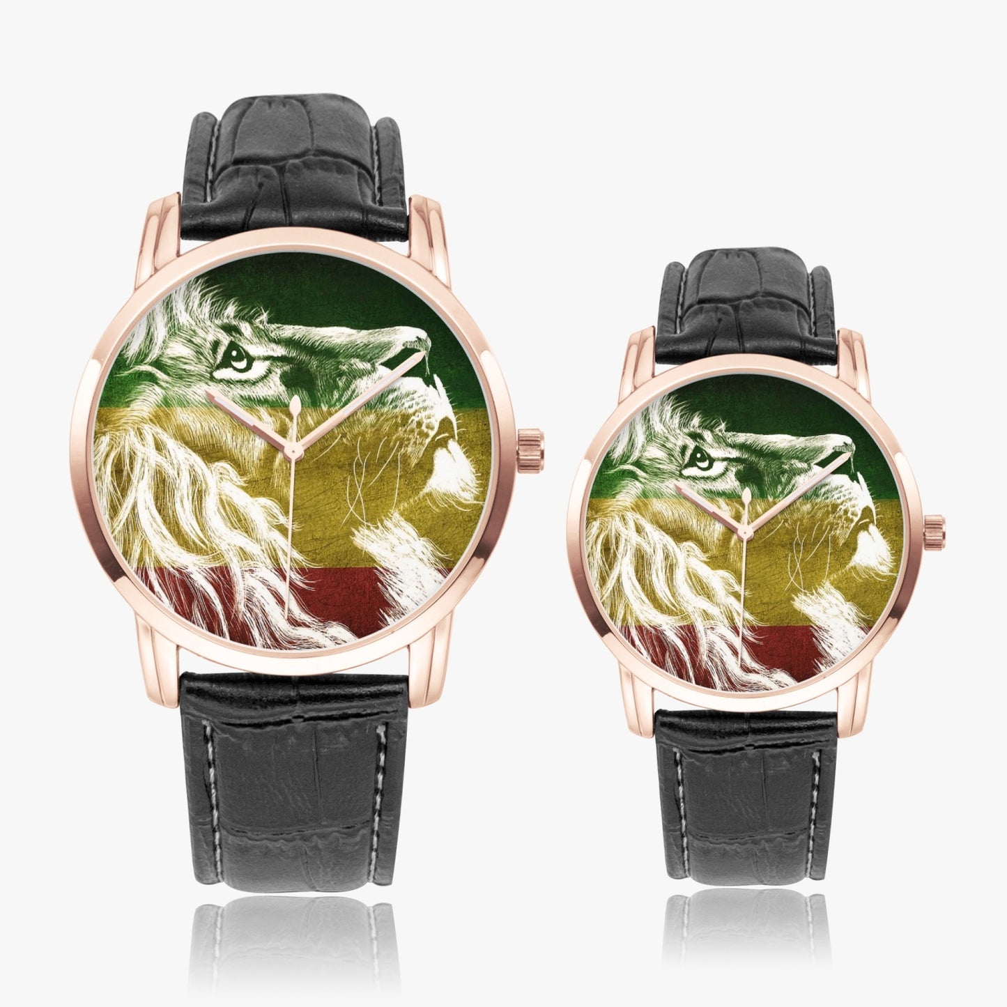 Lion of Judah  Instafamous Wide Type Quartz watch