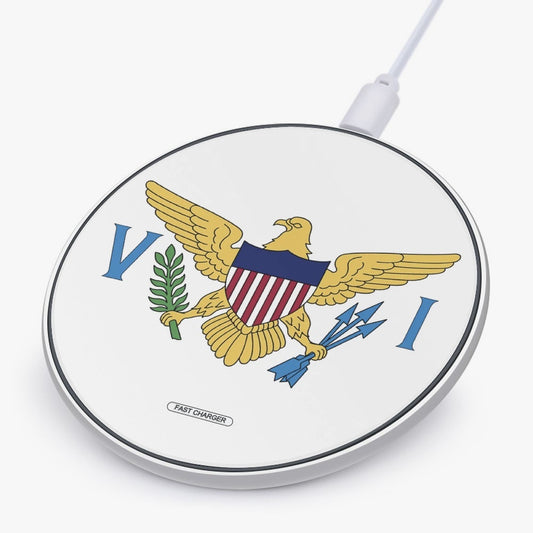 VI Flag. 10W Wireless Charger