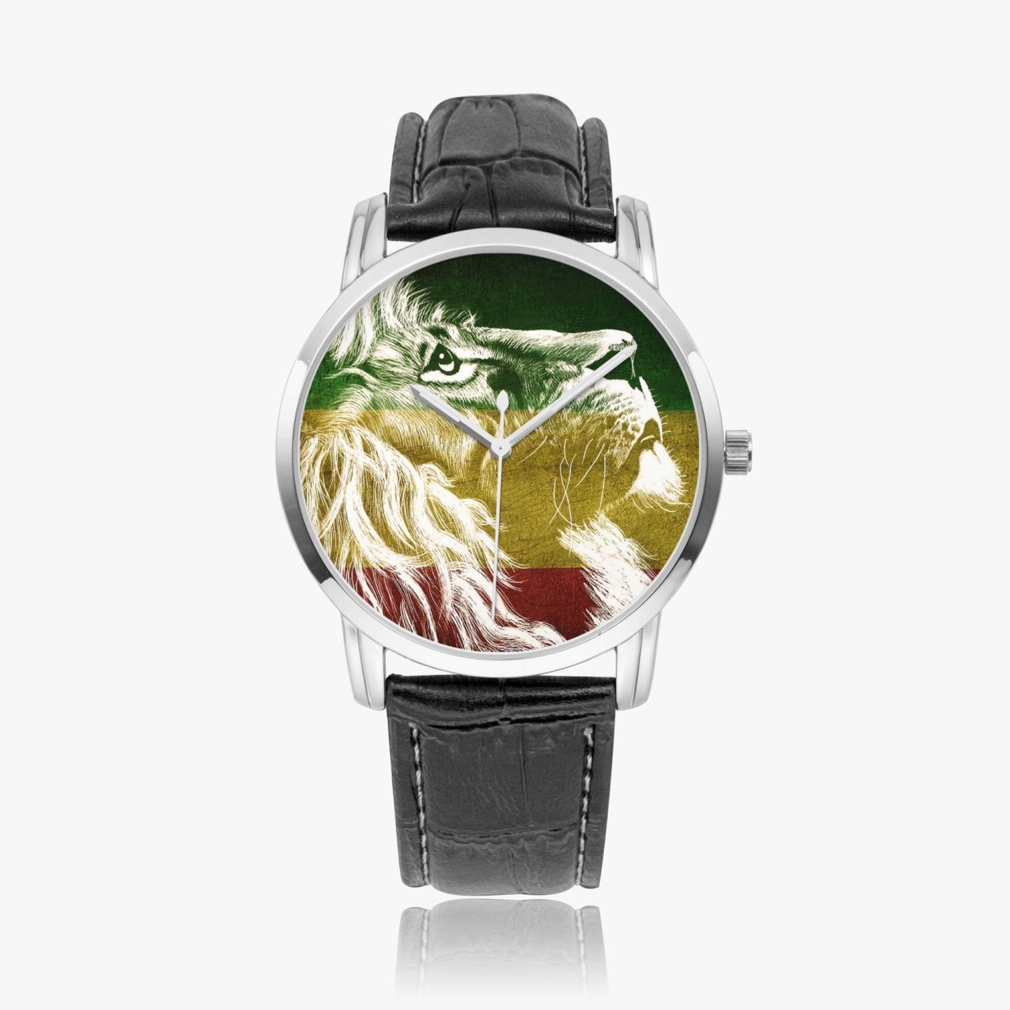 Lion of Judah  Instafamous Wide Type Quartz watch