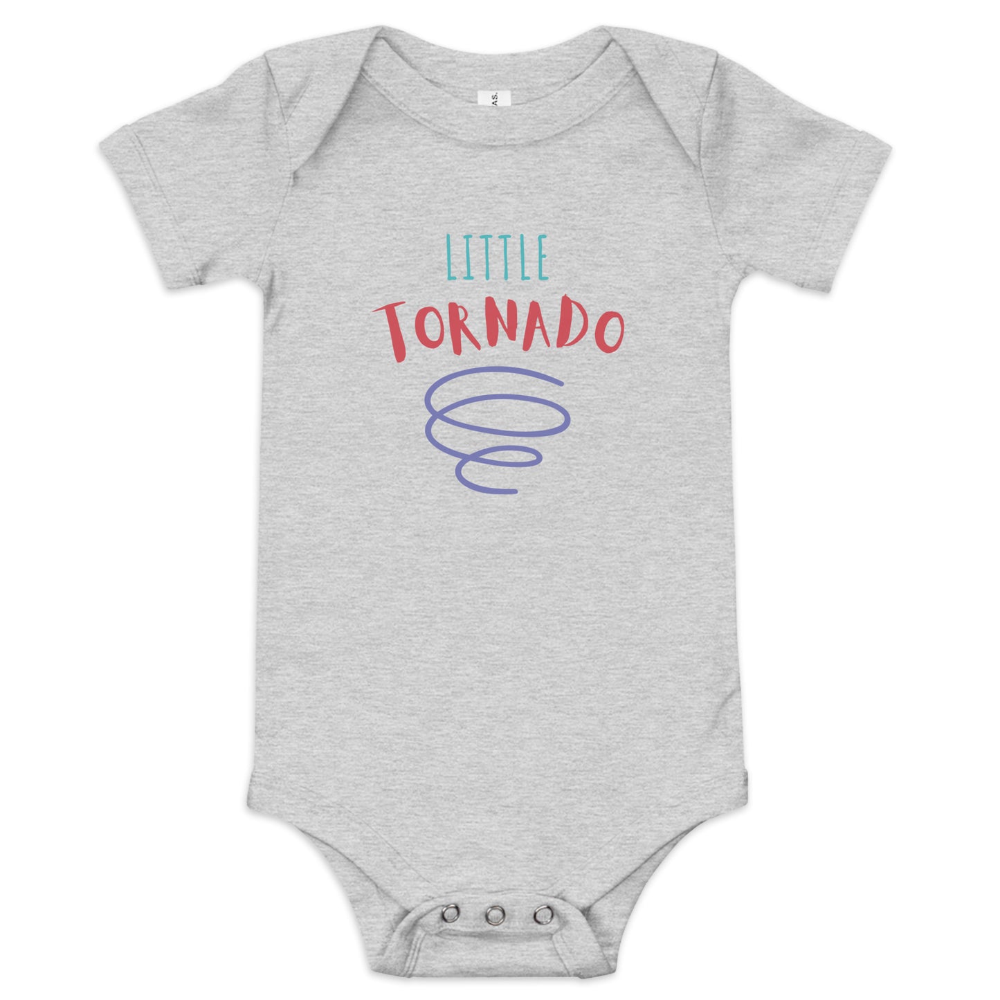 Little Tornado Baby short sleeve one piece