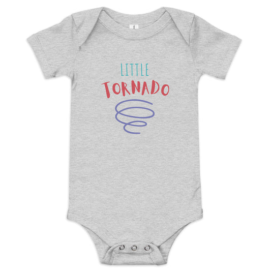 Little Tornado Baby short sleeve one piece