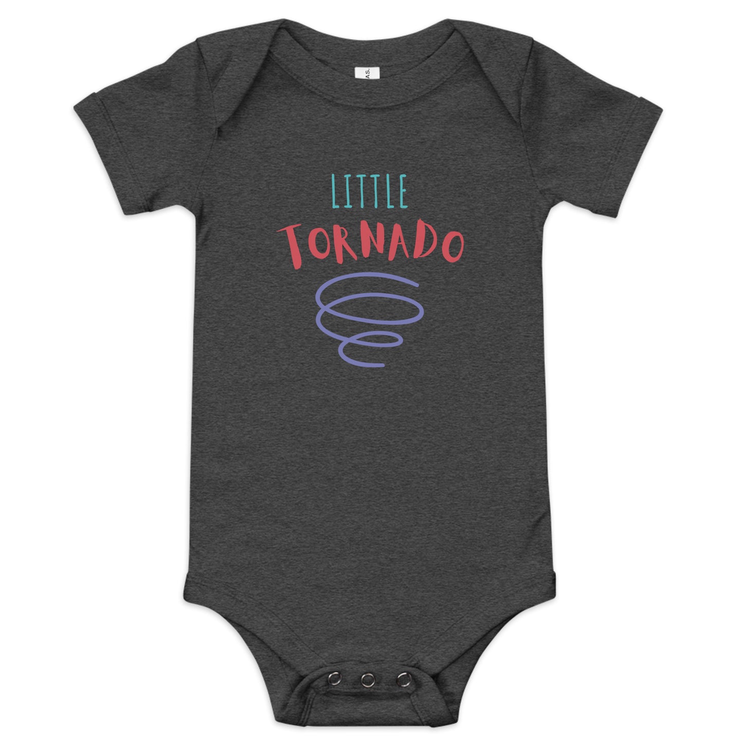 Little Tornado Baby short sleeve one piece