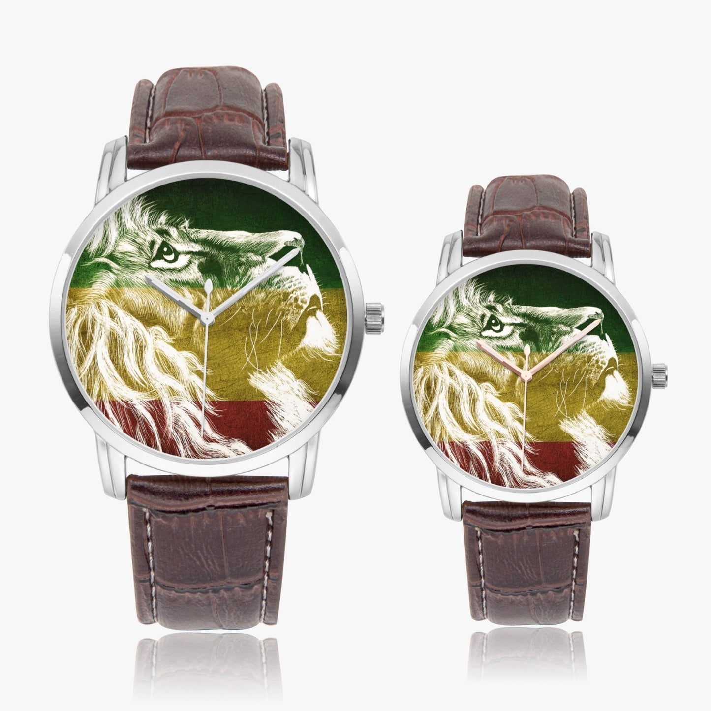 Lion of Judah  Instafamous Wide Type Quartz watch