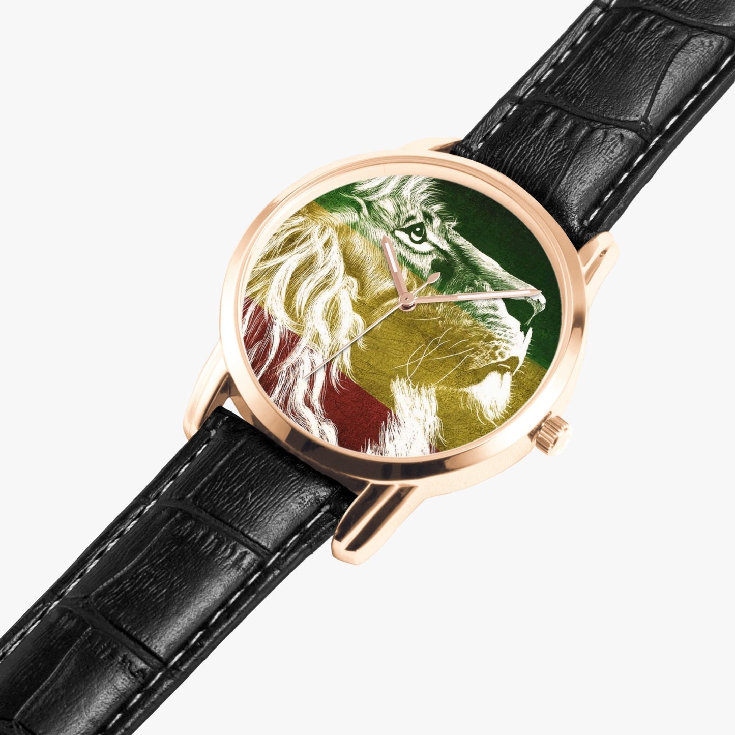 Lion of Judah  Instafamous Wide Type Quartz watch