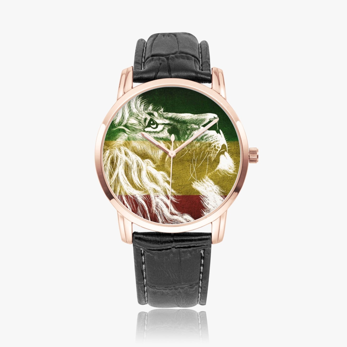 Lion of Judah  Instafamous Wide Type Quartz watch