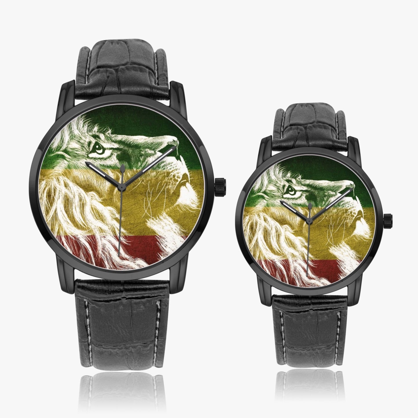 Lion of Judah  Instafamous Wide Type Quartz watch