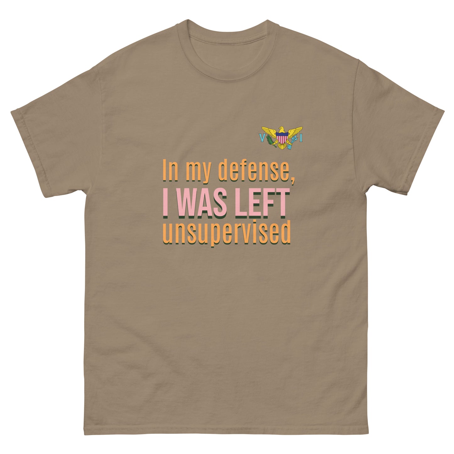 In My Defense Men's classic tee