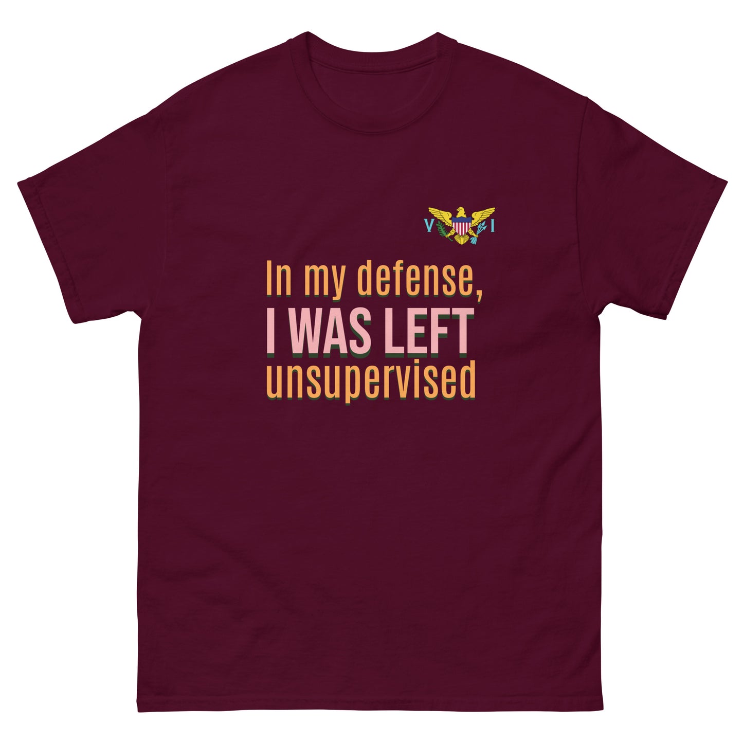 In My Defense Men's classic tee