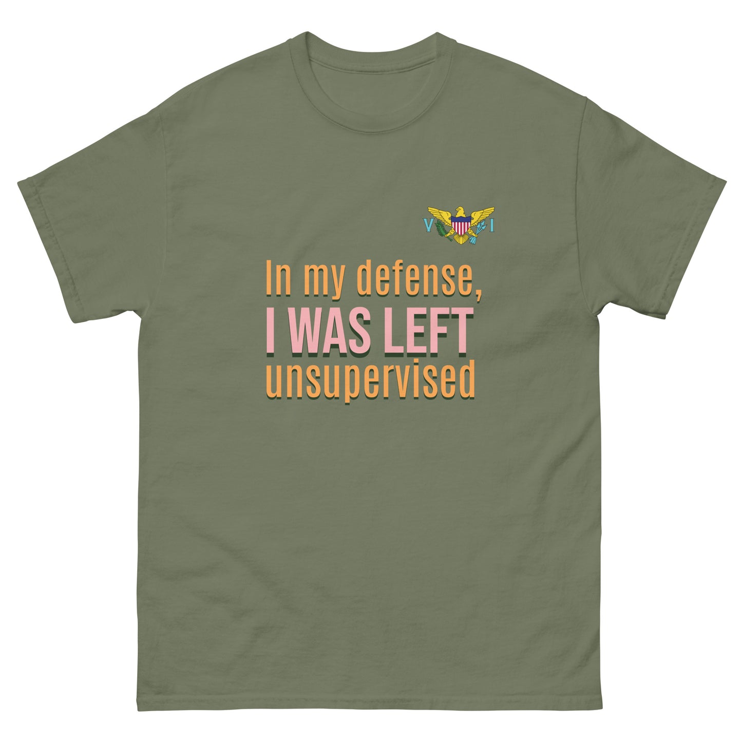 In My Defense Men's classic tee