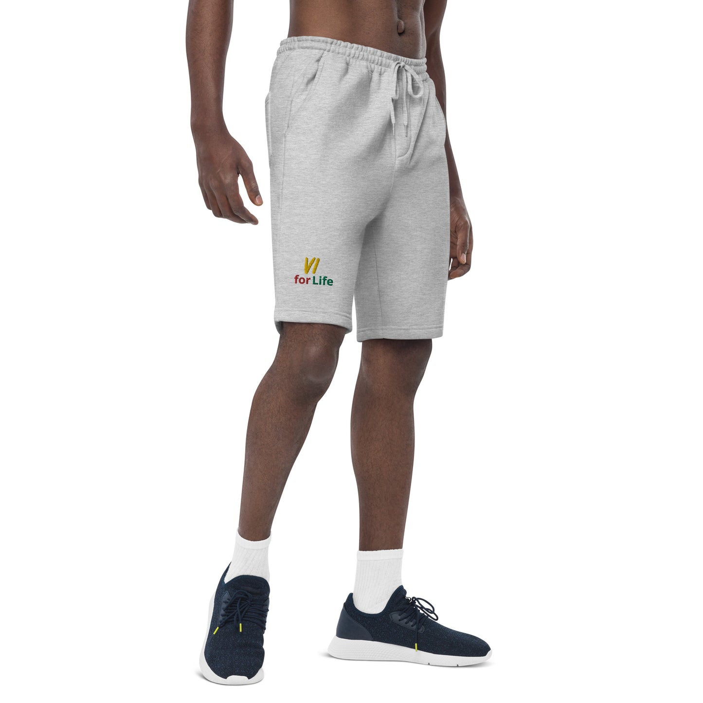 VI For Life Men's fleece shorts