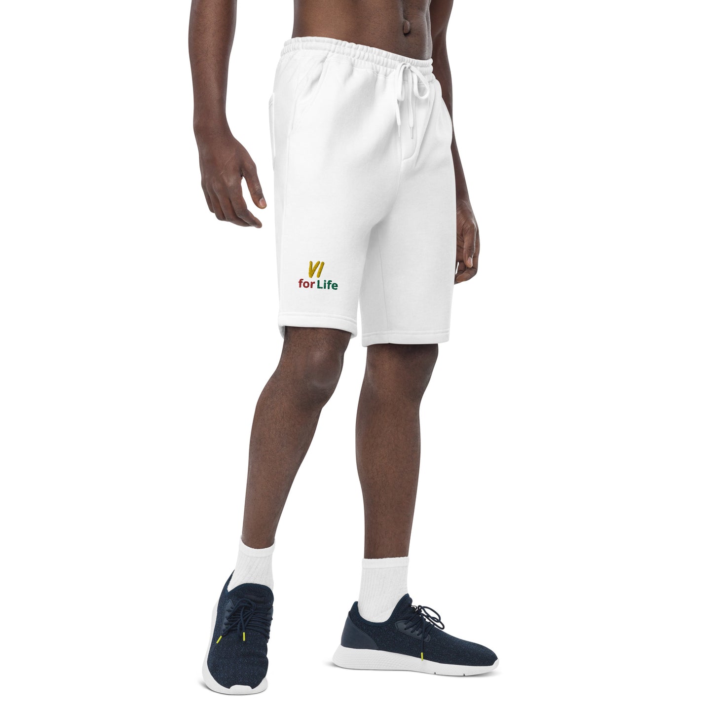 VI For Life Men's fleece shorts