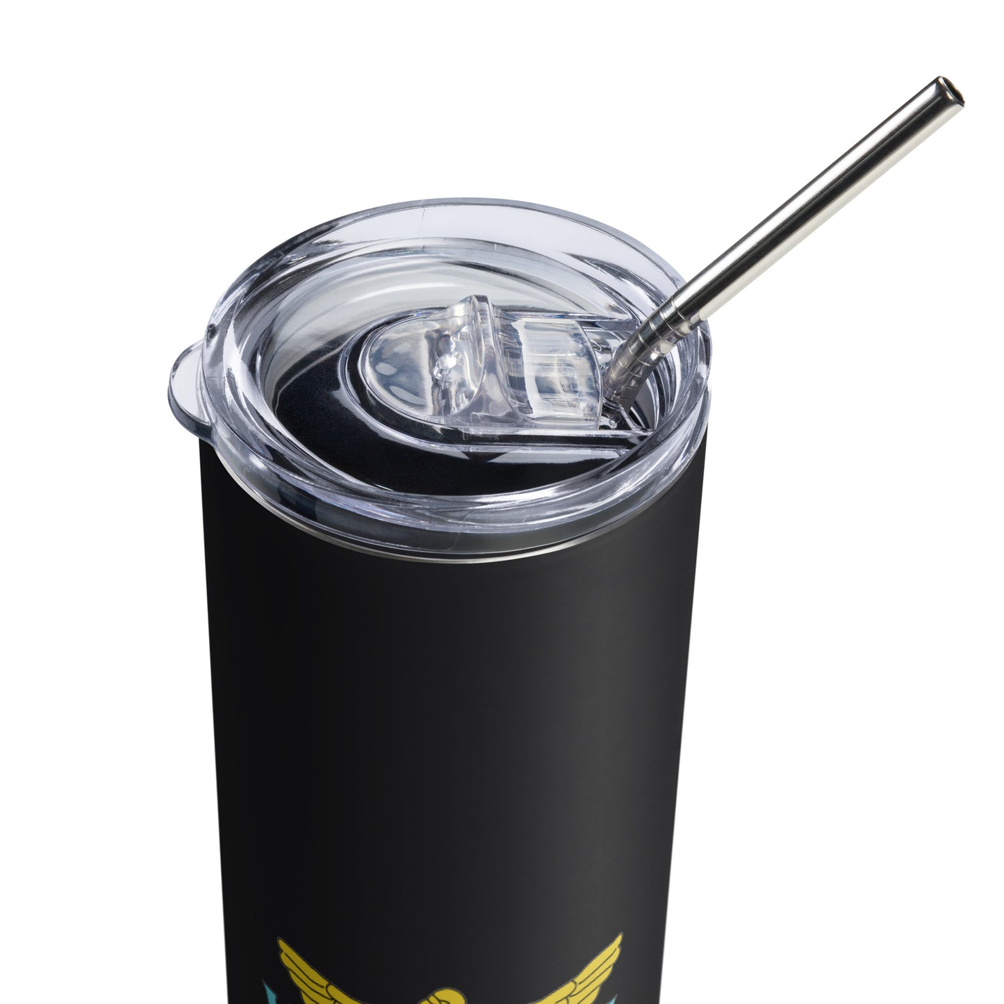 VI Flag Stainless steel tumbler