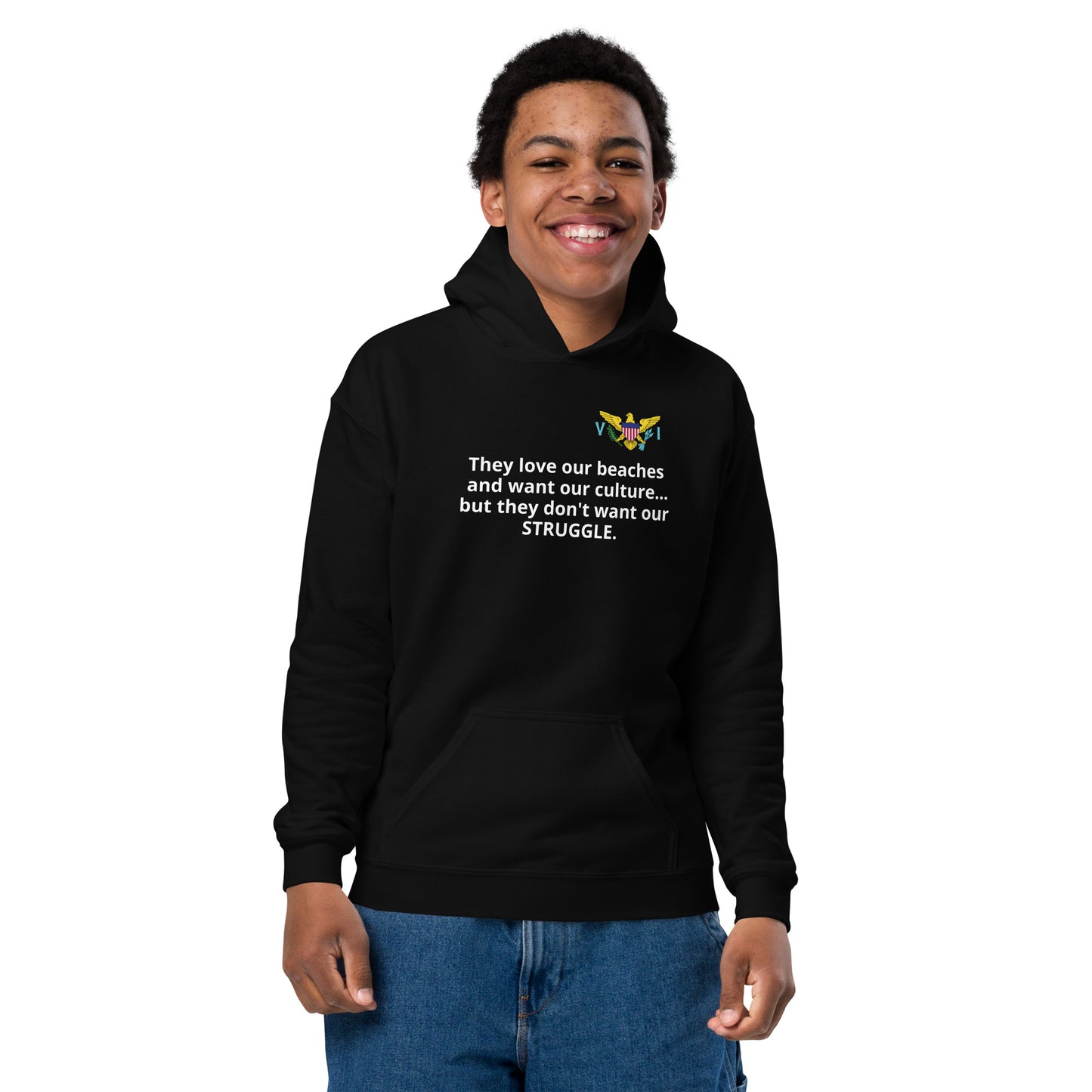 STRUGGLE Youth heavy blend hoodie