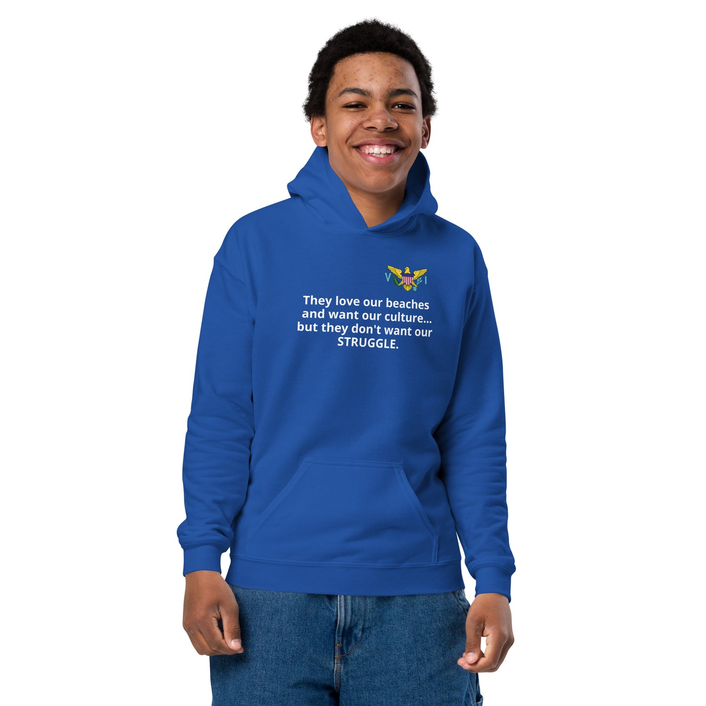 STRUGGLE Youth heavy blend hoodie