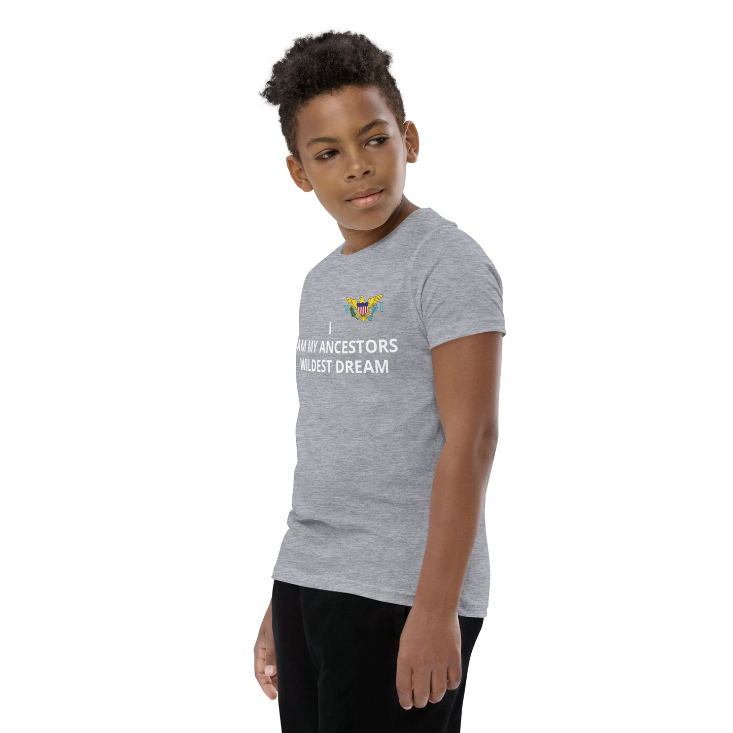 I Am My Ancestors Wildest Dream Youth Short Sleeve T-Shirt