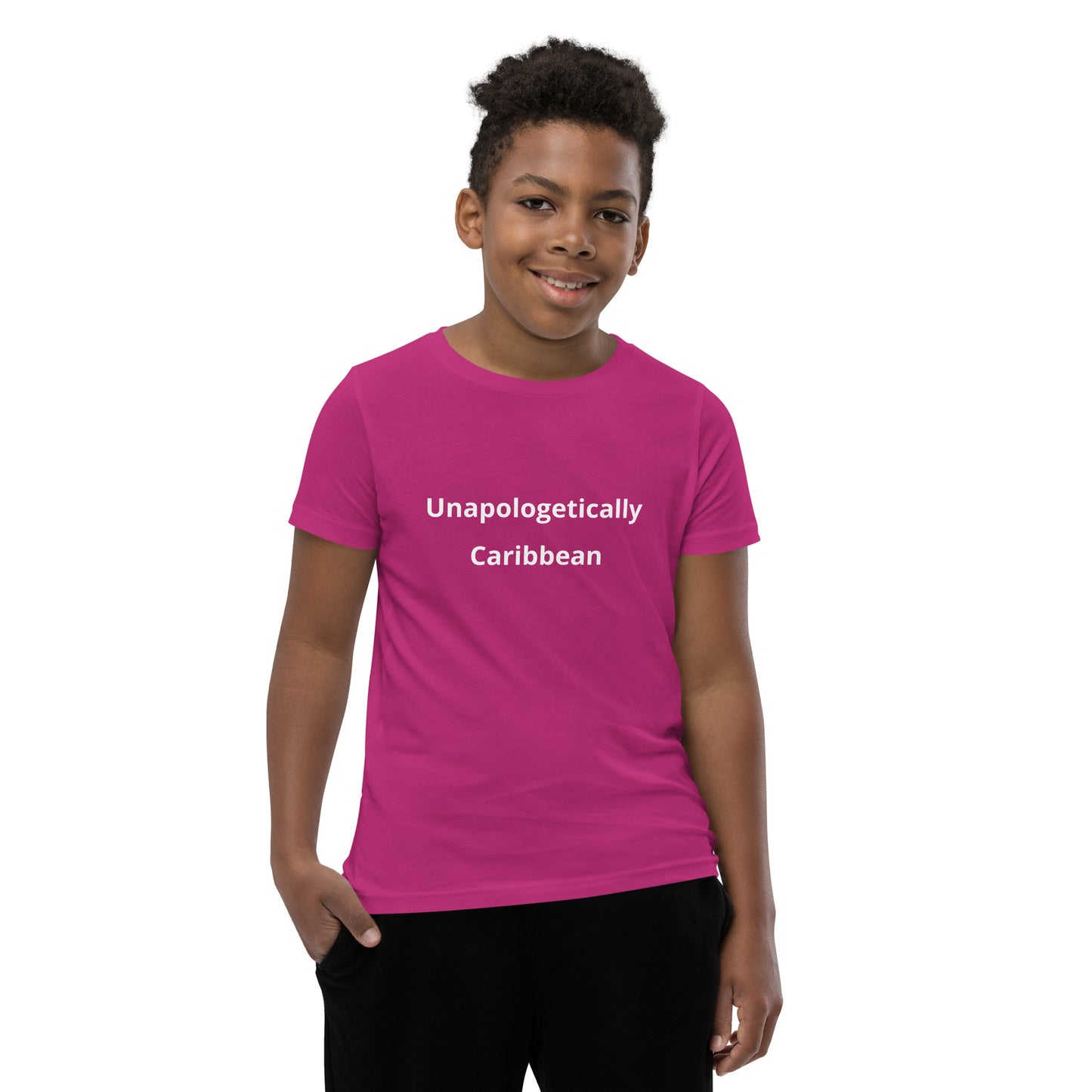 Unapologetically Caribbean Youth Short Sleeve T-Shirt