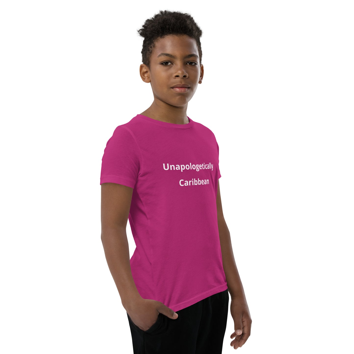 Unapologetically Caribbean Youth Short Sleeve T-Shirt