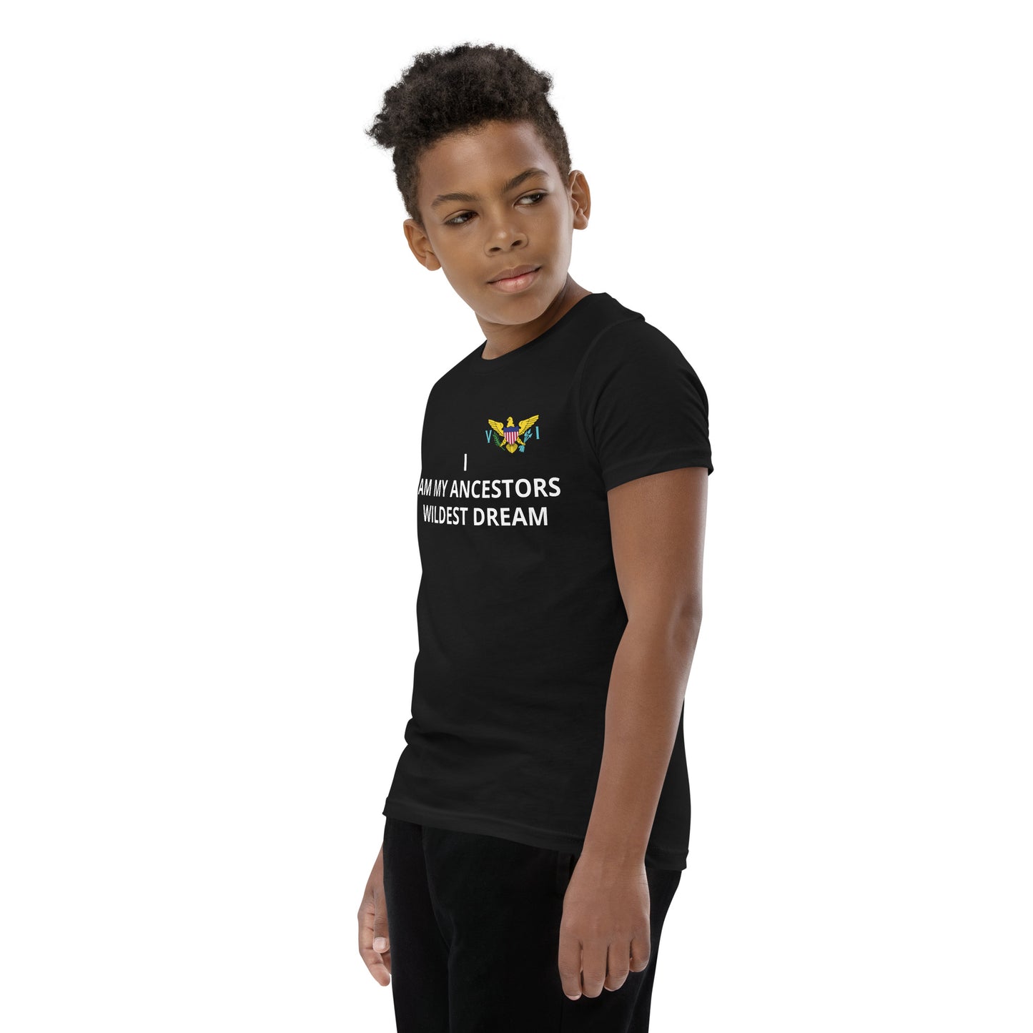 I Am My Ancestors Wildest Dream Youth Short Sleeve T-Shirt