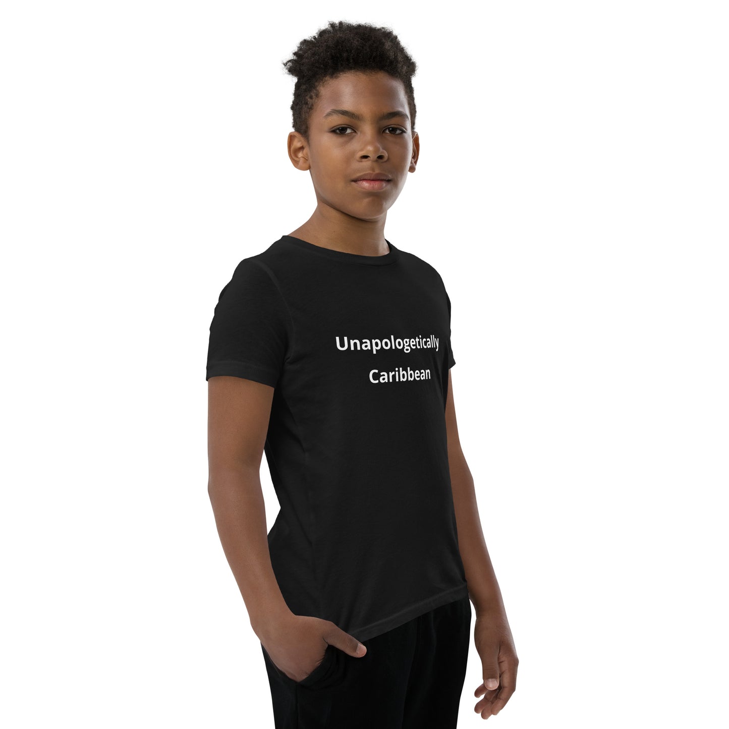 Unapologetically Caribbean Youth Short Sleeve T-Shirt