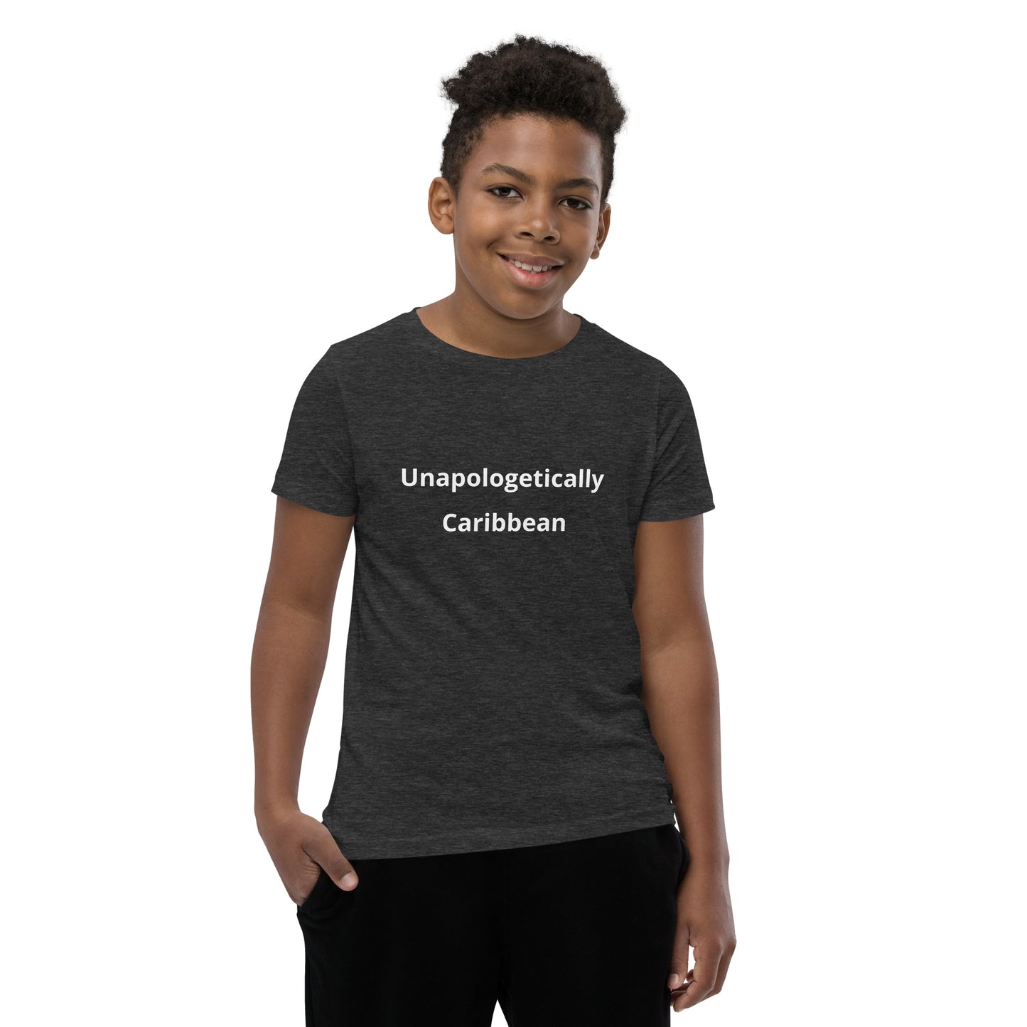 Unapologetically Caribbean Youth Short Sleeve T-Shirt