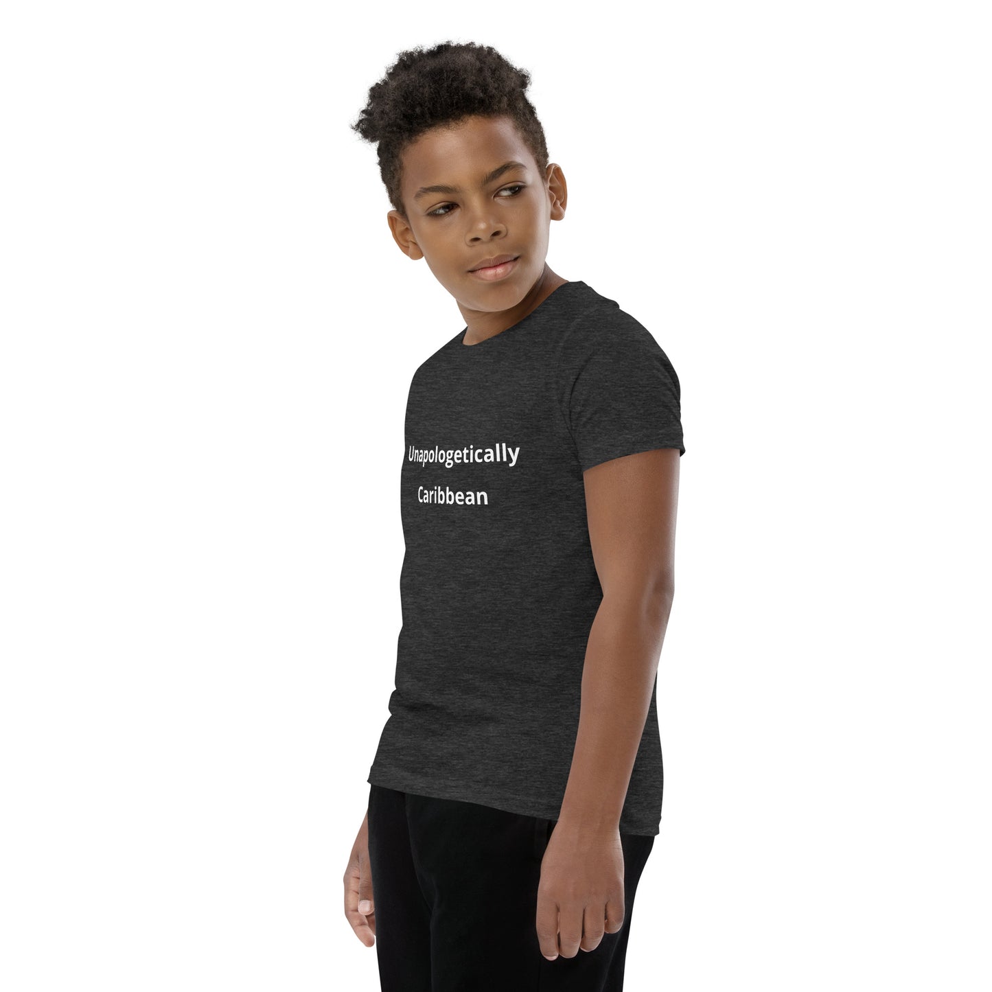 Unapologetically Caribbean Youth Short Sleeve T-Shirt