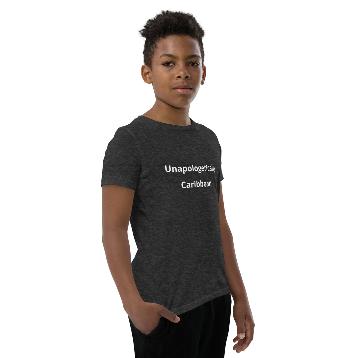 Unapologetically Caribbean Youth Short Sleeve T-Shirt