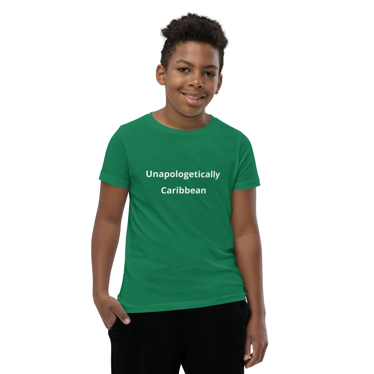 Unapologetically Caribbean Youth Short Sleeve T-Shirt