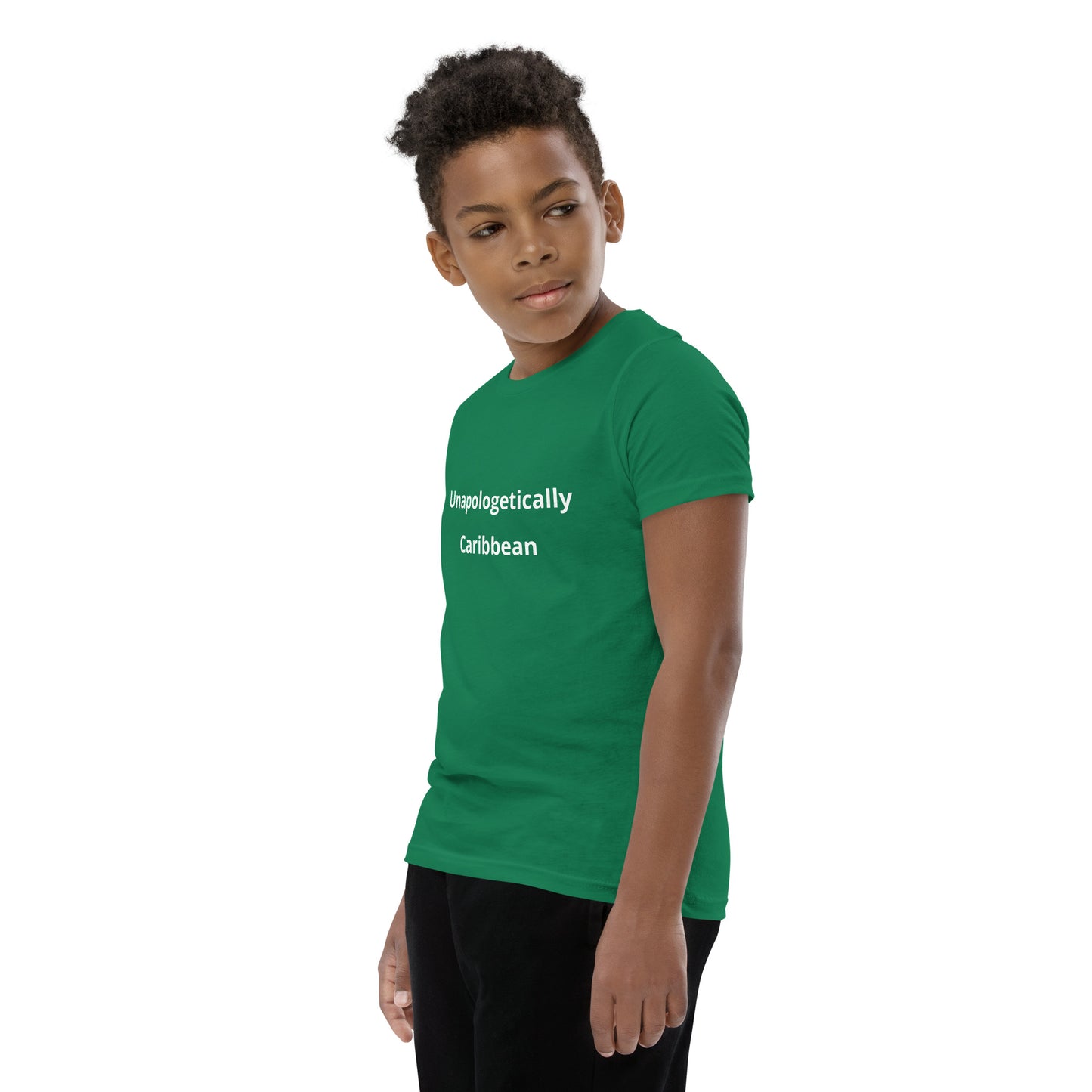 Unapologetically Caribbean Youth Short Sleeve T-Shirt