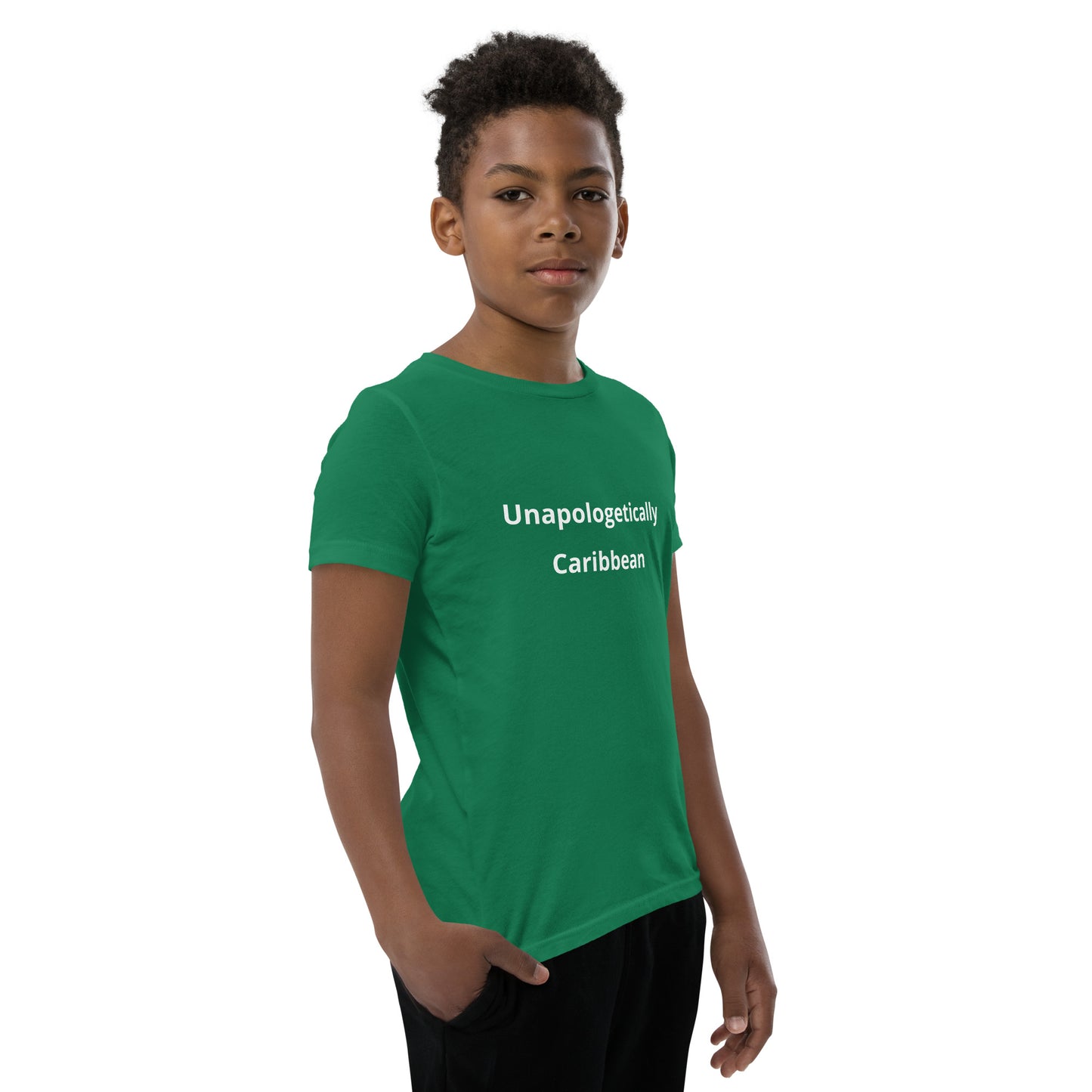 Unapologetically Caribbean Youth Short Sleeve T-Shirt