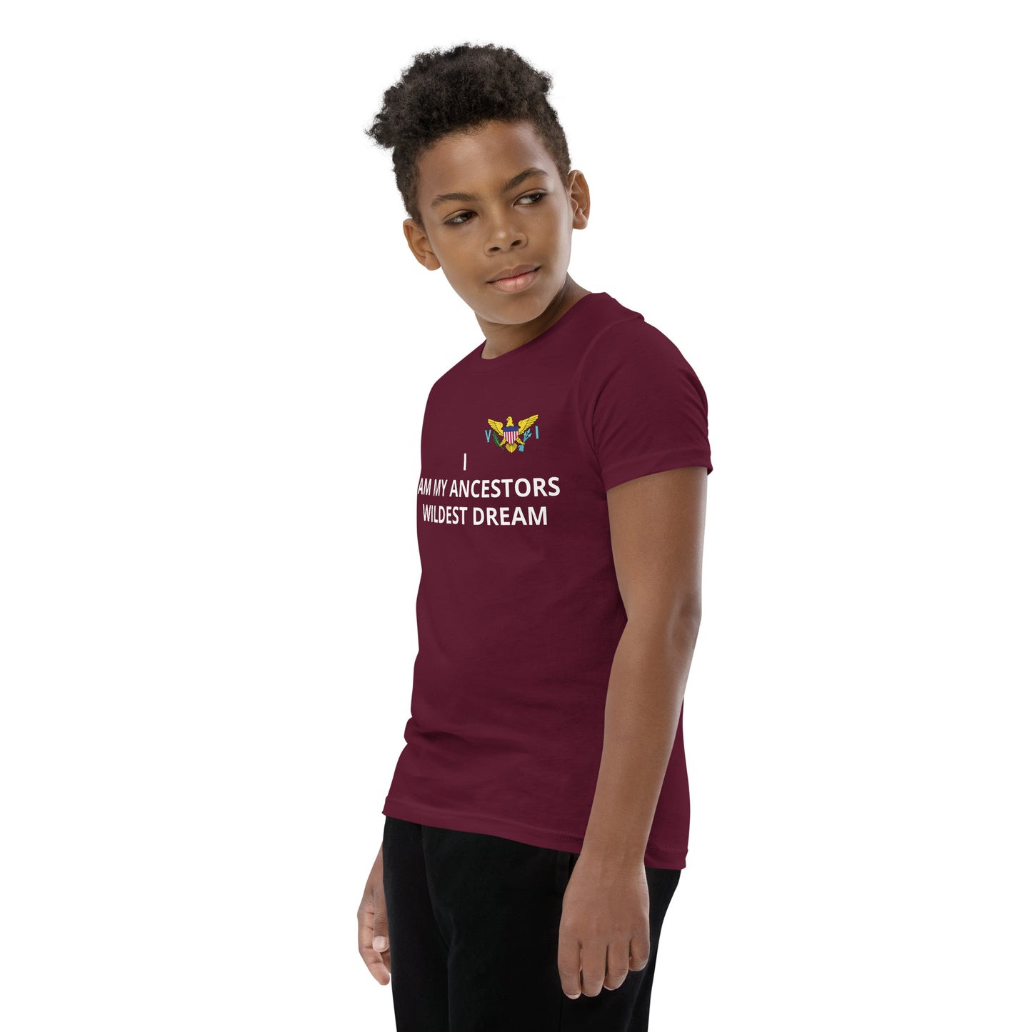 I Am My Ancestors Wildest Dream Youth Short Sleeve T-Shirt