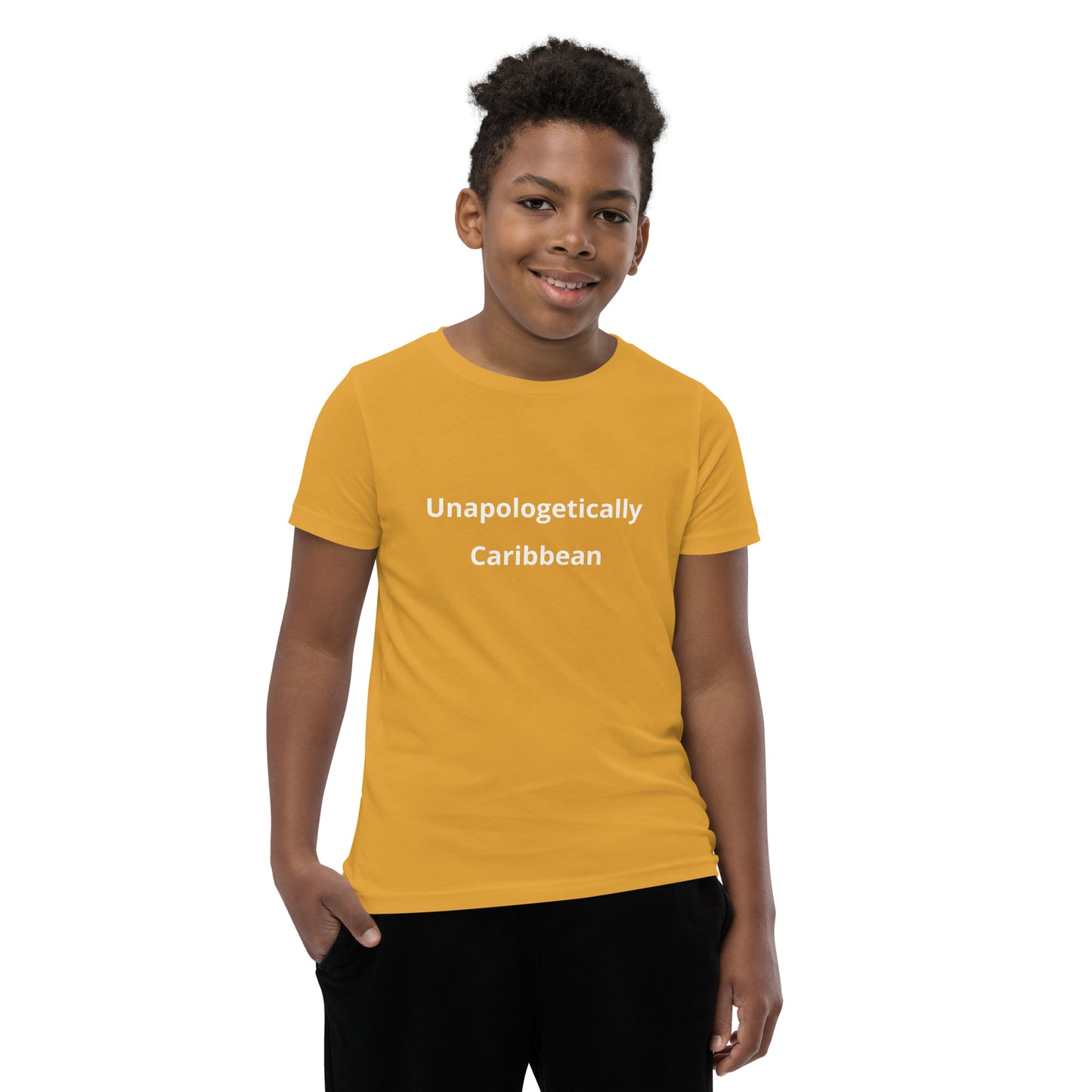 Unapologetically Caribbean Youth Short Sleeve T-Shirt