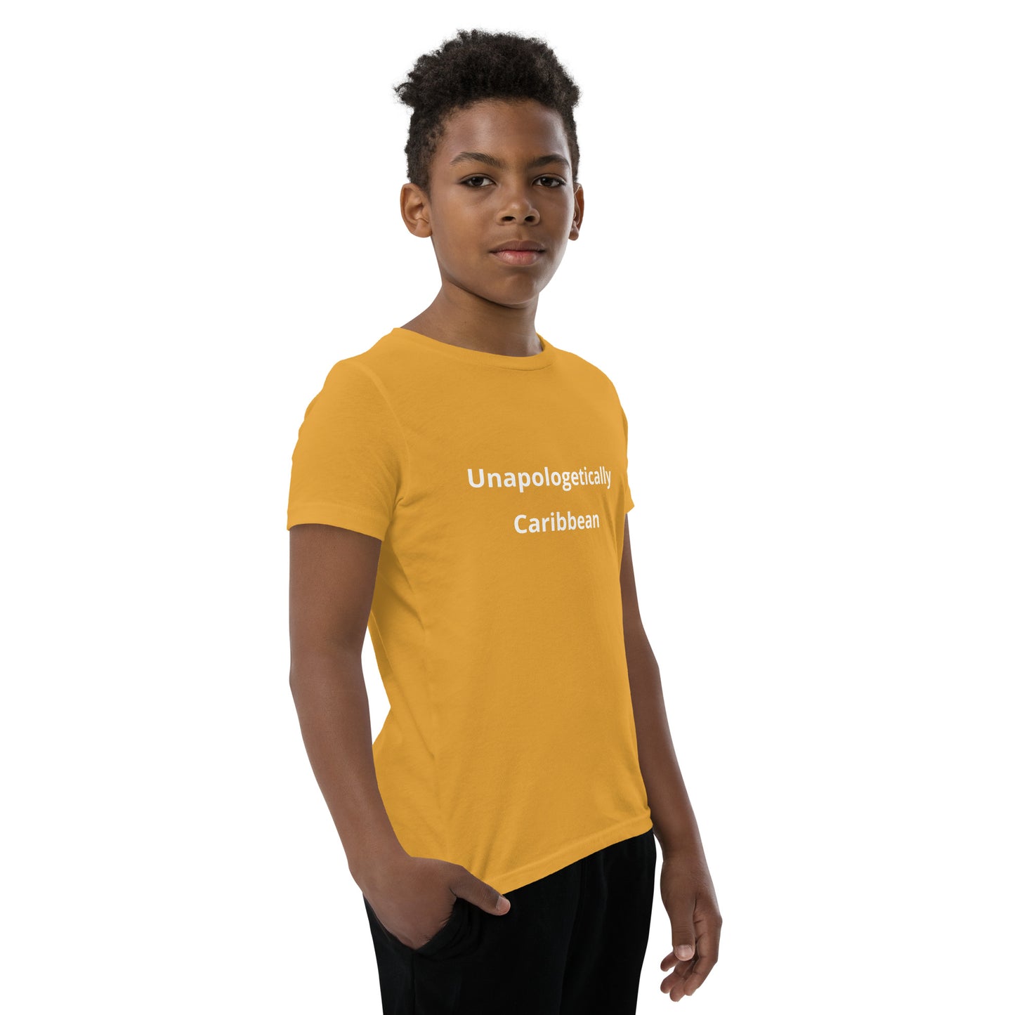 Unapologetically Caribbean Youth Short Sleeve T-Shirt