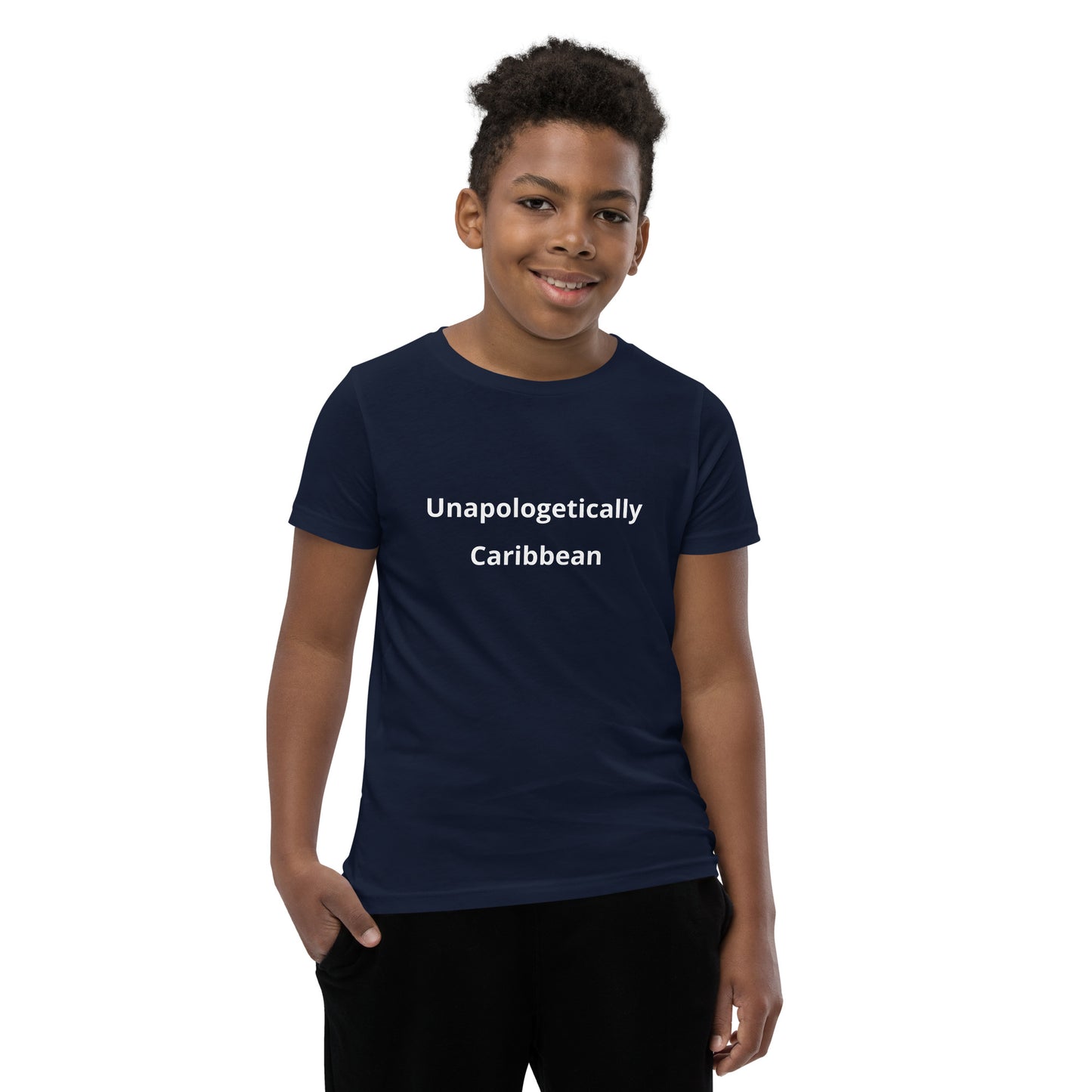 Unapologetically Caribbean Youth Short Sleeve T-Shirt