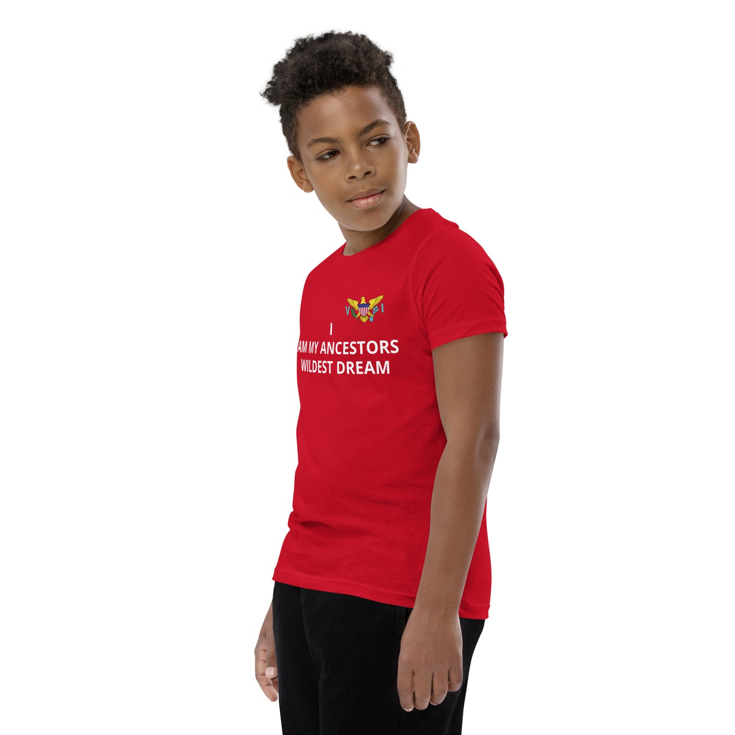 I Am My Ancestors Wildest Dream Youth Short Sleeve T-Shirt