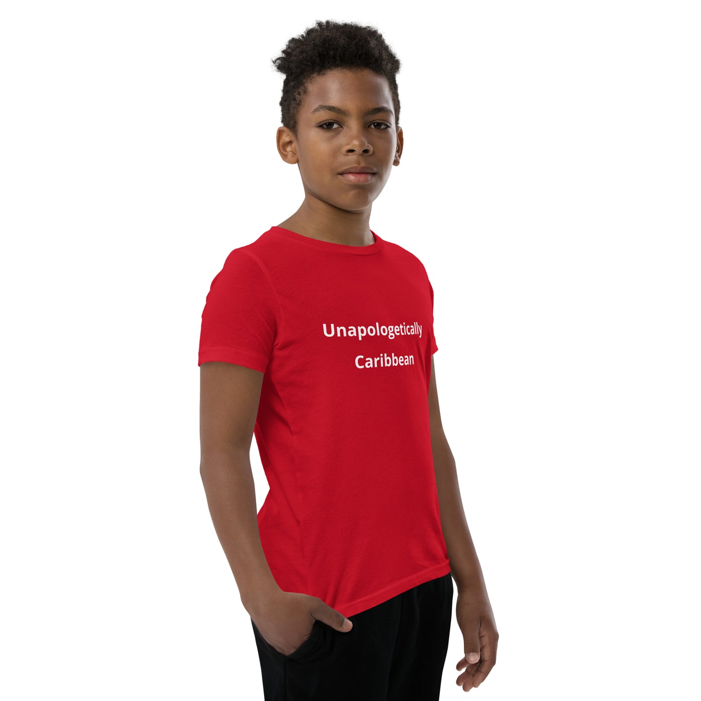 Unapologetically Caribbean Youth Short Sleeve T-Shirt