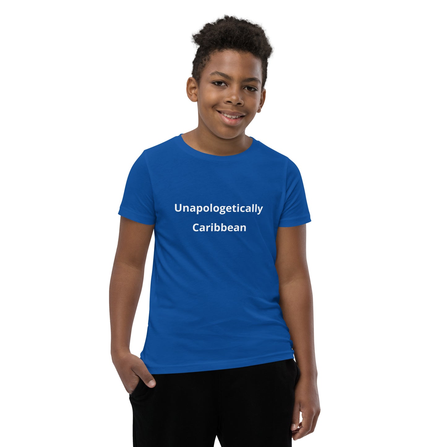 Unapologetically Caribbean Youth Short Sleeve T-Shirt