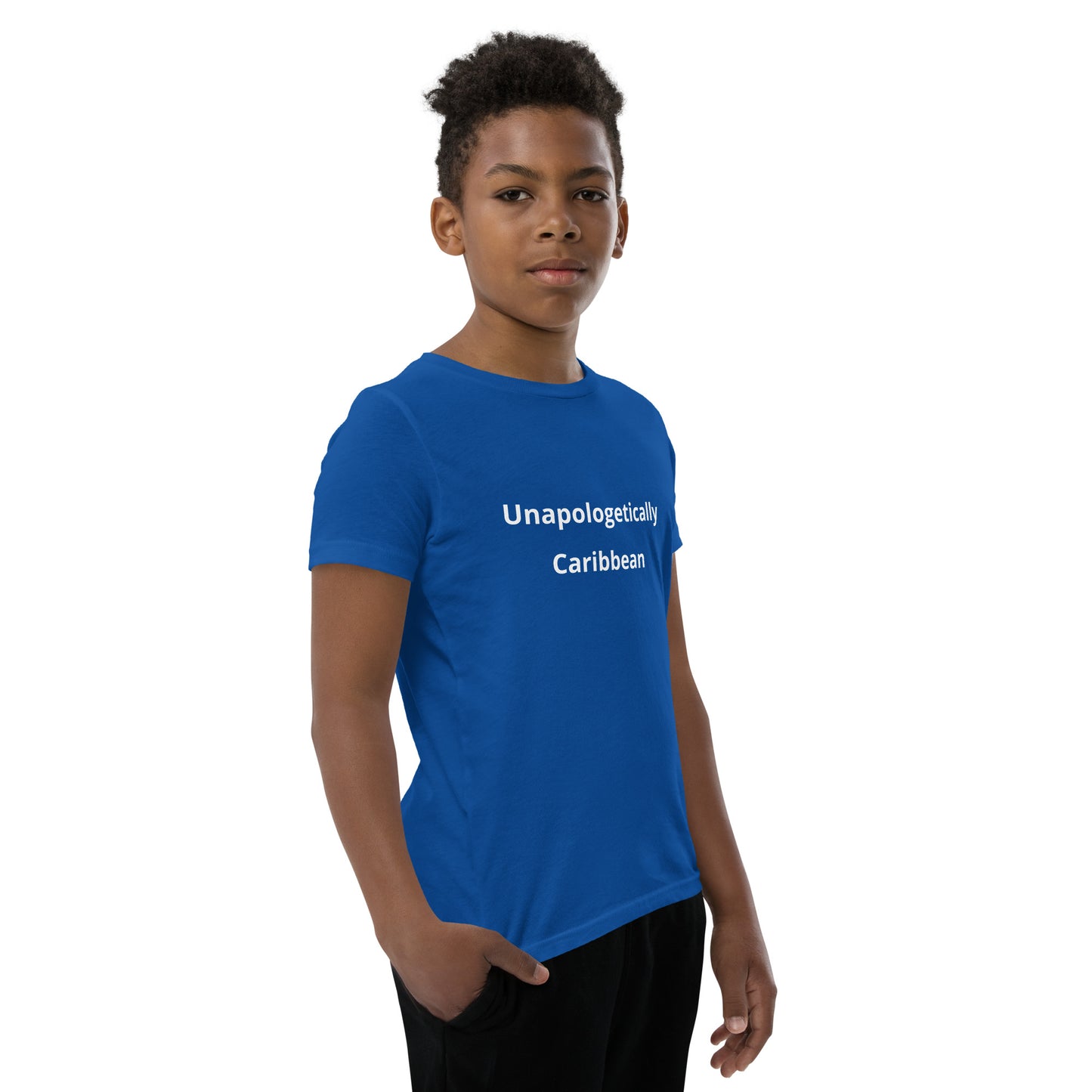 Unapologetically Caribbean Youth Short Sleeve T-Shirt